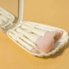 Set De Brochas De Maquillaje Portátiles Shell Travel, 5 Tama