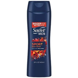 Suave Men Body Wash, Sport, 15 Fl Oz