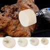 5 Set of Cerium Oxide Powder 4Pcs Wool Felt Polishing