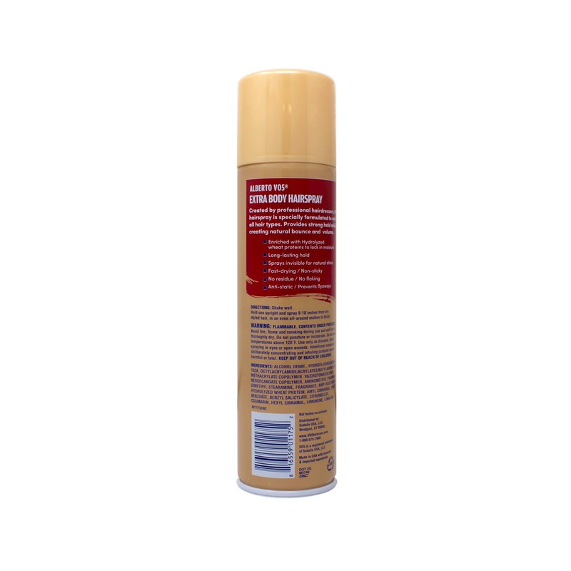 VO5 Crystal Hairspray, Extra Body 8.5 oz (Pack of 4)