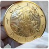 Memento Mori Carpe Diem Collectible Challenge Coins (Gold Plate)