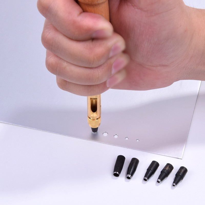 Hand® Premium Japanese 6 Tips Screw Hole Punch - Smooth