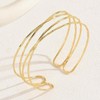 Arm Cuff Jewelry for Women Minimalist Gold Arm Cuff Upper