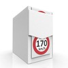 AUPROTEC Speed Sticker, Winter Tyre Sticker, 160-240 km/h