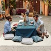 Hahafelt Extra Large Outdoor Picnic Blanket Oversize Beach Woven Cotton