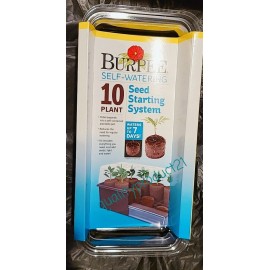 Burpee Self-Watering Seed Starter System water up to 7days Potting Soil