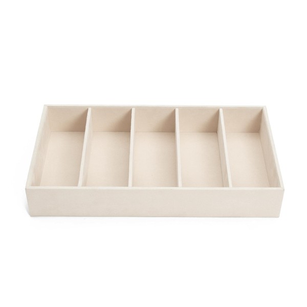 WOLF VAULT Tray Sunglass Insert, Beige - Includes 5 Compartments