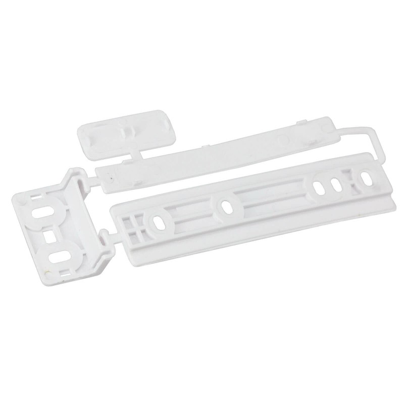 SPARES2GO Door Plastic Mounting Bracket Fixing Slide Kit Compatible with