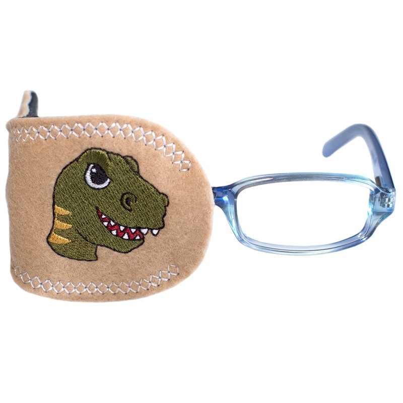 Patch Pals Eye Patch- Dinosaur Pocket Patch for Children (Right