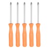 QUARKZMAN Pack of 5 Phillips Screwdrivers, PH1, 4 Inch Length,