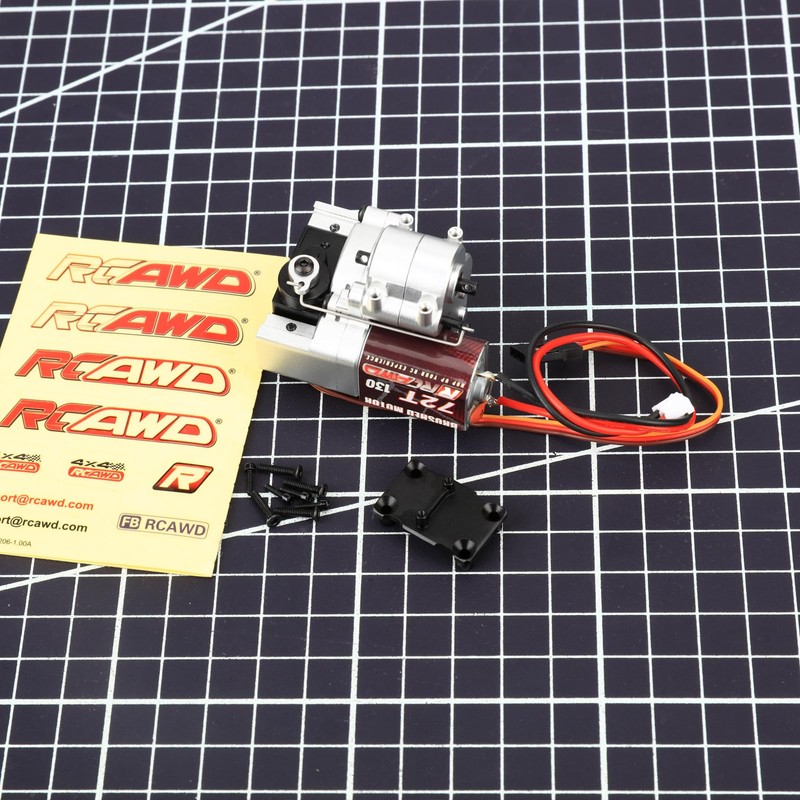 RCAWD SCX24 Motor Two-Speed Transmission 130 72T High Torque Motor