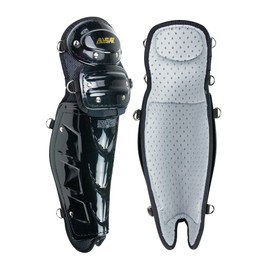 All-Star LGU5000BK17 Cobalt™ Pro Umpire Leg Guards BK 17
