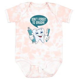 inktastic Dental Hygienist Dentist Toothbrush Baby Bodysuit 12 Months Tie Dye Pink 42d7a