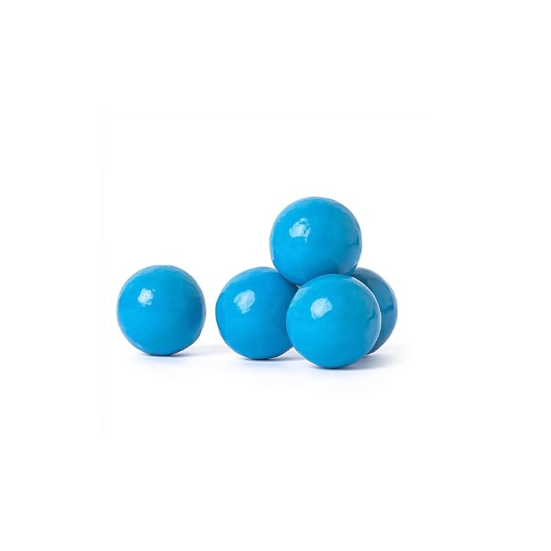 Bayside Candy 1" Large Gumballs - Caribbean Blue Gumballs –