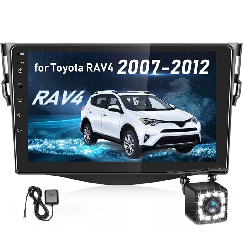 Camecho For Toyota RAV4 2006 2007-2012 9'' Android 12.0 Car