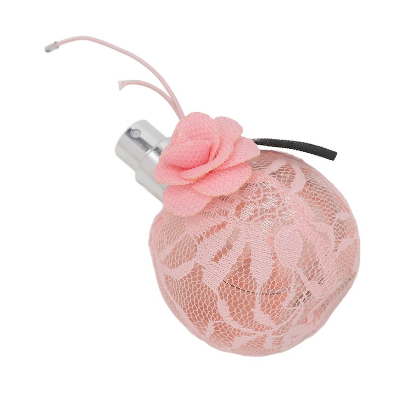 Female Perfume Rose Fragrance Long Lasting Pink Lace Bottle Fine