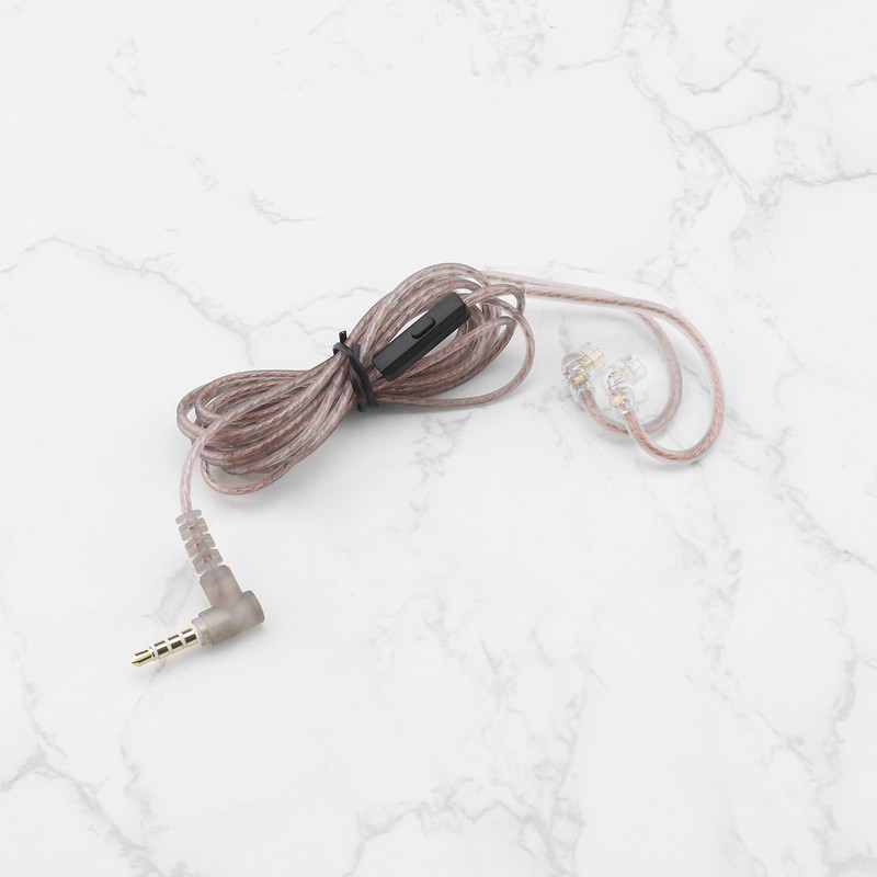 Create idea C Pin 3.5mm Earphone Replacement Cable with Microphone