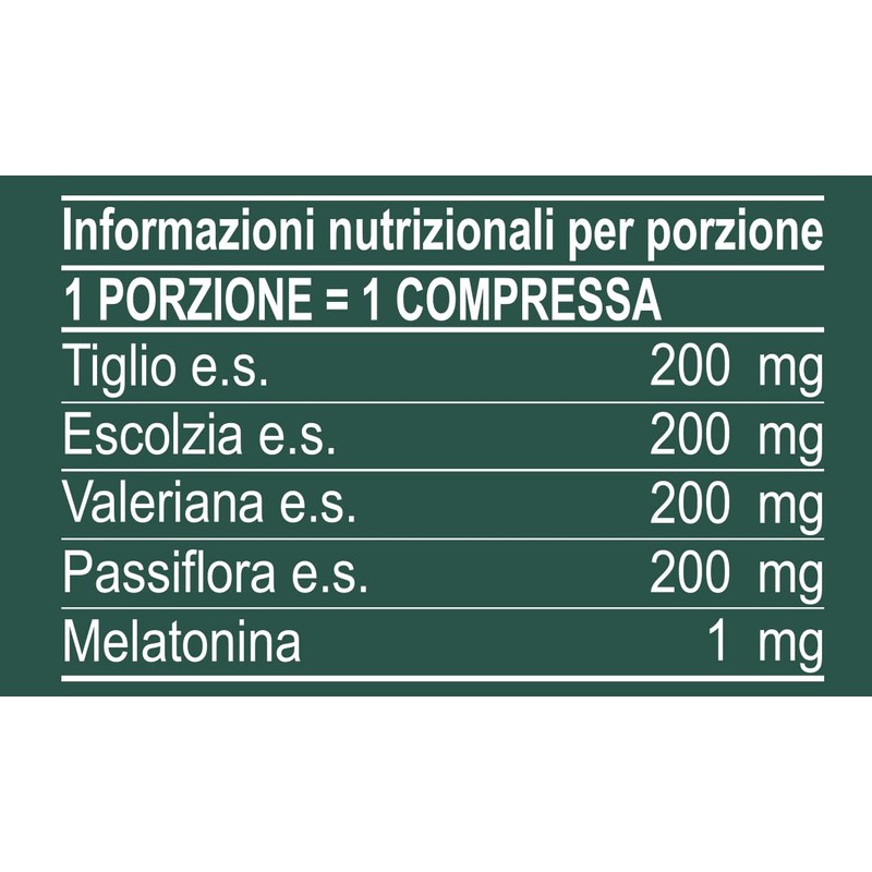 Eurosup Sonno + - Formula aiuto dormire 60 compresse