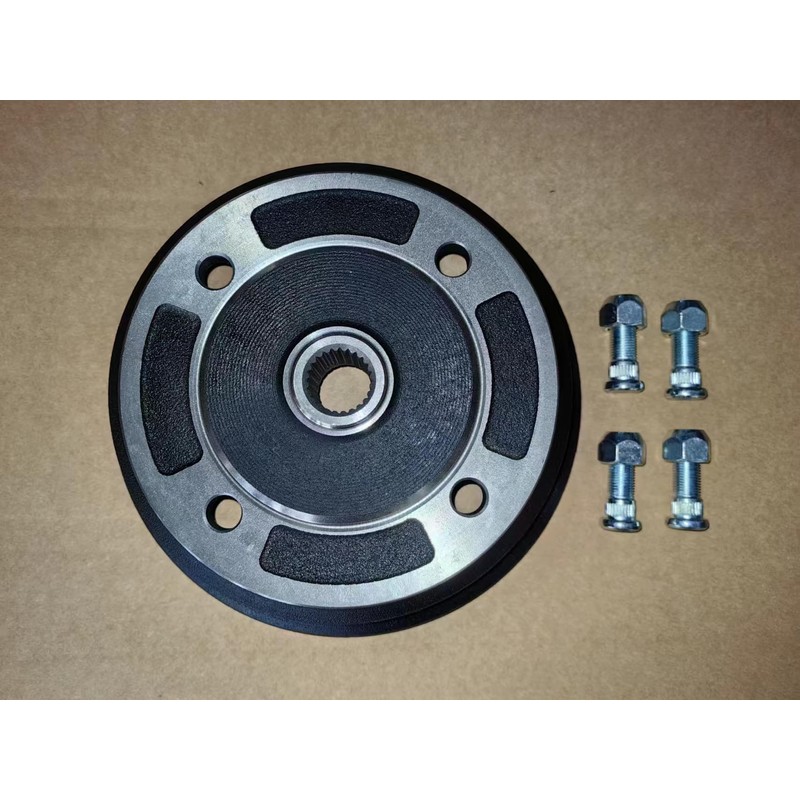 XYUXIN Front Left or Right Brake Hub Drum with Wheel