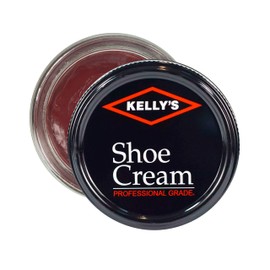 Kelly's Chili Shoe Polish 1.5 oz - Professional Leather Shoe Cream