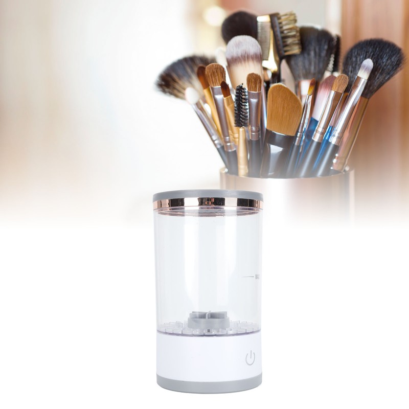 Wireless Makeup Brush Cleaner Machine 7000RPM Auto Rotating USB Electric