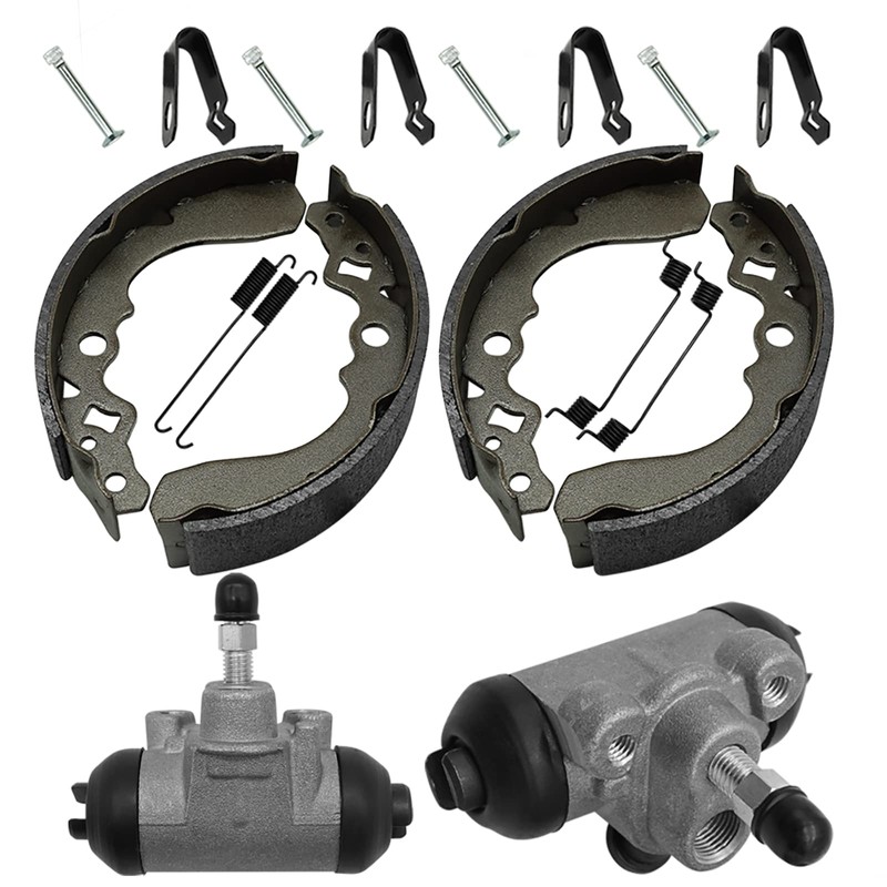 M MATI Front Brake Wheel Cylinders Shoes for Kawasaki Mule