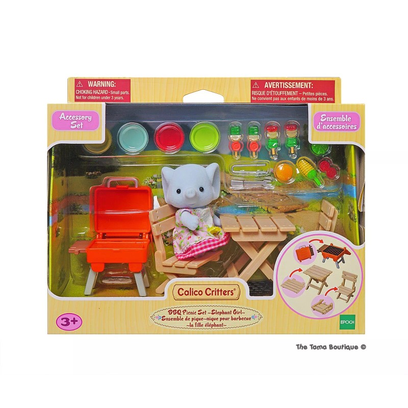 Calico Critters Sylvanian Families Calico Critters BBQ Picnic Set