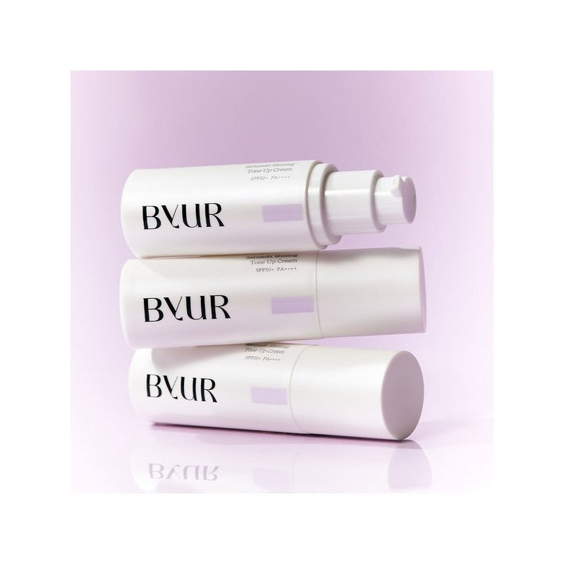 Byuor 세럼핏 샤이닝 톤업크림 V1(핑크베이지/라벤더) Serum Fit Shining Tone-Up Cream