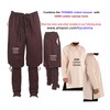 TFENRIS Canvas-Medieval Viking Canvas Trouser-Brown-L