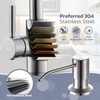 WEWE Kitchen Sink Faucet with Soap Dispenser, Lead-Free Kitchen Faucet