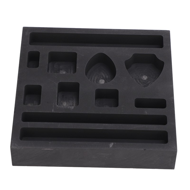 Graphite Ingot Mold for Metal Casting 11 Holes Easy Demoulding