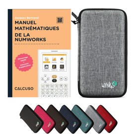 CALCUSO Accessory Standard Package Light Grey Compatible with Numworks Graphing Calculator (French) (French)