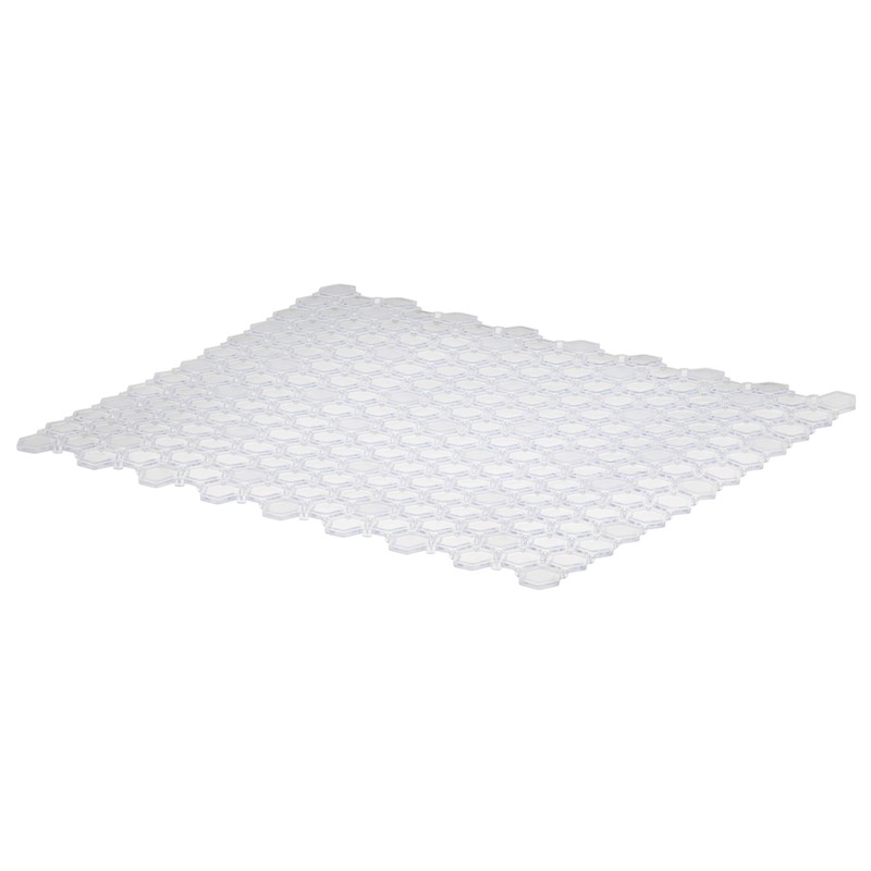 Spectrum Diversified Hexa Flexible, Trimmable Soft-Touch Mat, Easy-Draining, Modern Kitchen