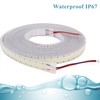 LEDENET LED Strip Lights Cold White 6500K 16.4ft Double Row