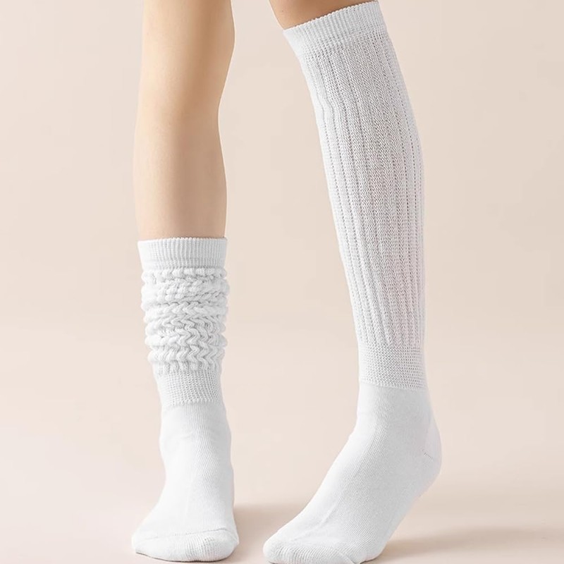 ZANZER Grip Pilates Socks for Women, Yoga Slouch Socks with