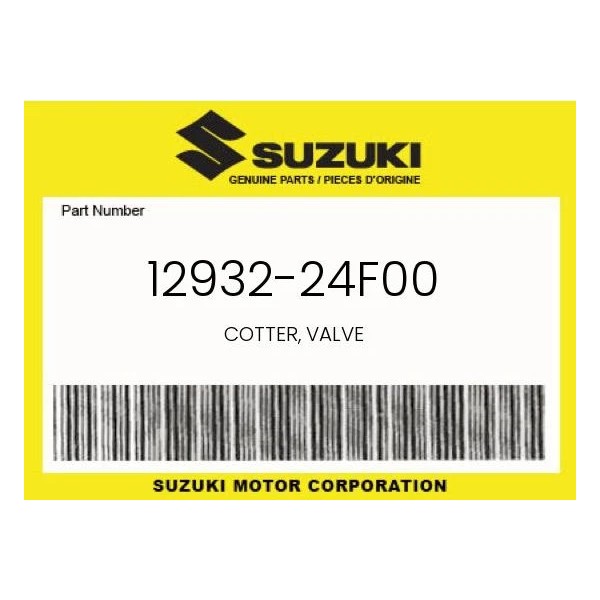 Suzuki Genuine Cotter, Valve - 12932-24F00