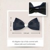 LMYMHMLM 2pcs Black hair bows for girls, cute bow hair