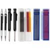 VANANA 40PCS Mechanical Carpenter Pencils Kit- 24 2.0mm + 12