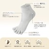 Yazon Five Toe Socks, Men's, Summer, Ankle Socks, Mesh Cotton,