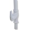 Llave para Lavabo de Cuello Rígido color Blanco para Fregadero
