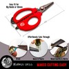 Kraken Bass Fishing Scissors - Fits Big Hands or Gloves