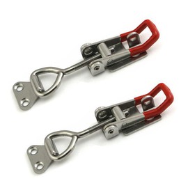 Aoktorkit 2PCS Toggle Clamp, 122mm, Stainless Steel, Red
