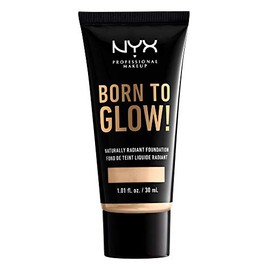 Nyx Professional Makeup Base Maquillaje Glowy Born To Glow, Nyx, Tono Pale