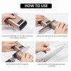 Rolling Knife Sharpener - Knife Sharpening Tool with Diamond and