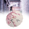 Chinese Oiled Paper Umbrella Handmade Paper Umbrella with Wood Handle