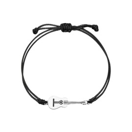 Guitar Charm Bracelet for Women Men Guitarist Gifts for Daughter Son Sister Brother Graduation Gift for Music Student Guitar Bracelets for Women Men Musician Guitarist Birthday Gift Ideas