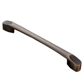 Vintage Cabinet Handles,Zinc Alloy Antique Bronze Handle Pulls, Retro Furniture Door Cupboard Drawer Pull Handles Hole Center 128mm