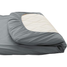 KJADA Mattress Cover, Double, 100% Cotton, One-Touch Sheet, Extra Thick Mattress Compatible, Fit Sheet, Mattress Pad Cover, Mattress Cover, Mattress Cover, Mattress Sheet, Mattress Cover, Washable