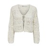 ONLY Women's Cardigan, Cloud dancer