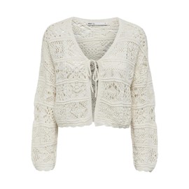 ONLY Women's Cardigan, Cloud dancer